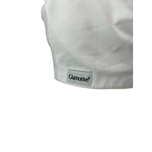 Glamorise Double Layer Custom Control High Impact Sports Bra 1166 White 42F - Picture 5 of 10